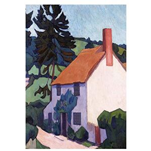 Wee Blue Coo Painting Devon Cottage Picture Wall Wall Art Print Wee Blue Coo Painting Devon Cottage Picture Wall Wall Art Print
