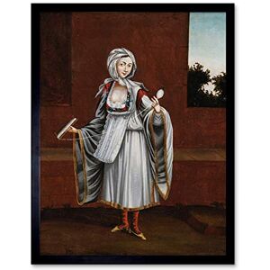 Artery8 Vanmour Woman From Island Kythnos Thermia Painting Art Print Framed Poster Wall Decor 12x16 inch Artery8 Vanmour Woman From Island Kythnos Thermia Painting Art Print Framed Poster Wall Decor 12x16 inch