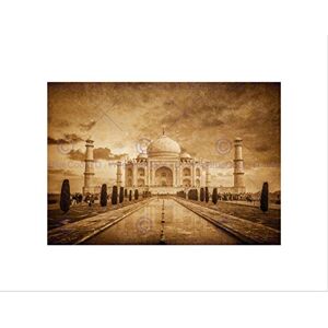 Wee Blue Coo Photo Landmark Composition Taj Mahal Agra India Wall Art Print Wee Blue Coo Photo Landmark Composition Taj Mahal Agra India Wall Art Print