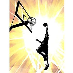 Wee Blue Coo MP PAINTING ILLUSTRATION SPORT BASKETBALL JUMP SLAM DUNK HOOP 18x24 INCH ART POSTER PRINT PICTURE LV6432 Wee Blue Coo MP PAINTING ILLUSTRATION SPORT BASKETBALL JUMP SLAM DUNK HOOP 18x24 INCH ART POSTER PRINT PICTURE LV6432