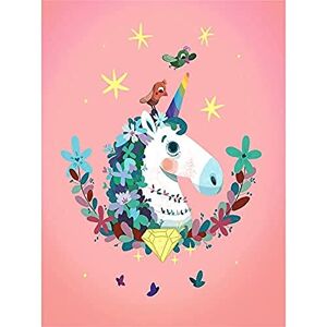Wee Blue Coo Unicorn Diamond Birds Art Print Wee Blue Coo Unicorn Diamond Birds Art Print