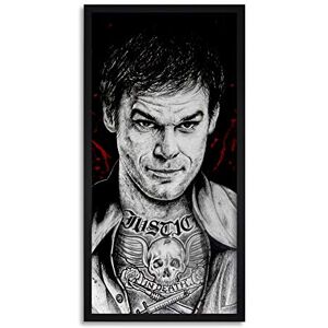 Wee Blue Coo Dexter Tattoo Wayne Maguire Inked Ikons Long Panel Framed Wall Art Print Wee Blue Coo Dexter Tattoo Wayne Maguire Inked Ikons Long Panel Framed Wall Art Print