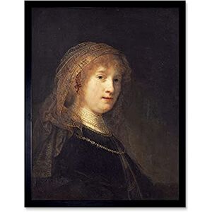 Fine Art Prints Rembrandt Saskia Van Uylenburgh The Wife Of The Artist Poster ungerahmt Fine Art Prints Rembrandt Saskia Van Uylenburgh The Wife Of The Artist Poster ungerahmt