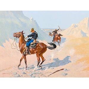 Fine Art Prints Remington Advance Guard Military Sacrifice Ambush Cavalry Painting Large Print Poster Wall Art Decor Picture Fine Art Prints Remington Advance Guard Military Sacrifice Ambush Cavalry Painting Large Print Poster Wall Art Decor Picture