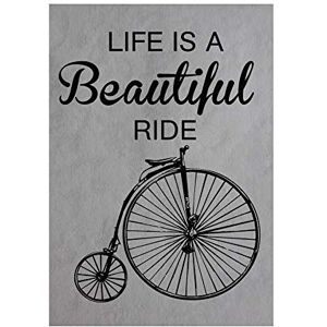 Wee Blue Coo Quote Typography Penny Farthing Beautiful Wall Art Print Wee Blue Coo Quote Typography Penny Farthing Beautiful Wall Art Print