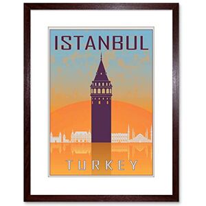 Wee Blue Coo TRAVEL ISTANBUL TURKEY GALATA TOWER BYZANTINE FRAMED PRINT F97X7069 Wee Blue Coo TRAVEL ISTANBUL TURKEY GALATA TOWER BYZANTINE FRAMED PRINT F97X7069