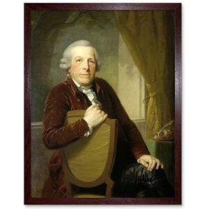 Artery8 Tischbein Portrait John Lublink Ii Philosopher Art Print Framed Poster Wall Decor 12x16 inch Artery8 Tischbein Portrait John Lublink Ii Philosopher Art Print Framed Poster Wall Decor 12x16 inch