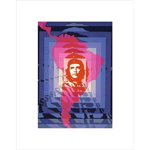 Wee Blue Coo POLITICAL REVOLUTION GUEVARA CHE SOUTH AMERICA FRAMED ART PRINT MOUNT B12X5738 Wee Blue Coo POLITICAL REVOLUTION GUEVARA CHE SOUTH AMERICA FRAMED ART PRINT MOUNT B12X5738