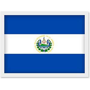 Artery8 - El Salvador National Flag - Vexillology - Poster Artery8 - El Salvador National Flag - Vexillology - Poster
