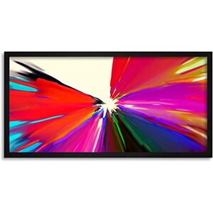 Artery8 Abstract Pattern Design Colourful Floral Graphic Framed Wall Art Print Long 25X12 Inch Artery8 Abstract Pattern Design Colourful Floral Graphic Framed Wall Art Print Long 25X12 Inch