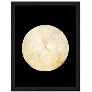 Wee Blue Coo Abstract Circle Hilma Af Klint No 14 Swan Artwork Framed Wall Art Print 18X24 Inch Wee Blue Coo Abstract Circle Hilma Af Klint No 14 Swan Artwork Framed Wall Art Print 18X24 Inch