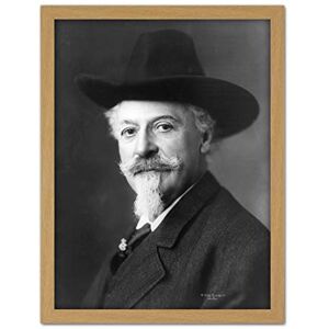 Fine Art Prints Portrait 1911 William Cody Buffalo Bill Old Photo Artwork Framed Wall Art Print 18X24 Inch Fine Art Prints Portrait 1911 William Cody Buffalo Bill Old Photo Artwork Framed Wall Art Print 18X24 Inch
