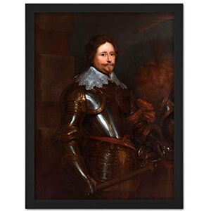 Artery8 Van Dyck Frederick Henry Prince Of Orange Painting Artwork Framed Wall Art Print 18X24 Inch Artery8 Van Dyck Frederick Henry Prince Of Orange Painting Artwork Framed Wall Art Print 18X24 Inch