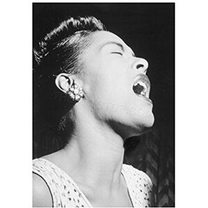 Wee Blue Coo Music Vintage Photo Blues Jazz Legend Billie Holiday Wall Art Print Wee Blue Coo Music Vintage Photo Blues Jazz Legend Billie Holiday Wall Art Print