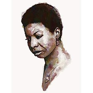 Wee Blue Coo NINA SIMONE WATERCOLOUR PORTRAIT CHRIS EVRY PICTURE ART PRINT POSTER MP5740A Wee Blue Coo NINA SIMONE WATERCOLOUR PORTRAIT CHRIS EVRY PICTURE ART PRINT POSTER MP5740A