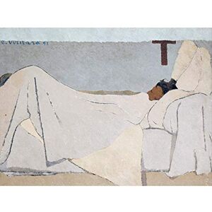 Fine Art Prints Vuillard In Bed Sleeping White Painting ungerahmt Wall Art Print Poster Home Decor Premium Fine Art Prints Vuillard In Bed Sleeping White Painting ungerahmt Wall Art Print Poster Home Decor Premium