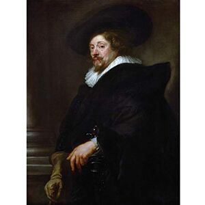 Fine Art Prints Rubens Selbstportrait-Kunstdruck, großes Poster, Wanddekoration, Premium Wandbild Fine Art Prints Rubens Selbstportrait-Kunstdruck, großes Poster, Wanddekoration, Premium Wandbild