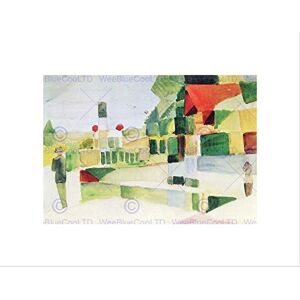 Wee Blue Coo Macke At Ships Old Master Art Picture Wall Art Print Wee Blue Coo Macke At Ships Old Master Art Picture Wall Art Print