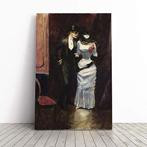 Big Box Art Canvas Print Wall Art Jean-Louis Forain The Masked Ball Mounted & Stretched Box Frame Picture Home Decor for Kitchen, Living Room, Bedroom, Hallway, Multi-Colour, 20x14 Inch Big Box Art Canvas Print Wall Art Jean-Louis Forain The Masked Ball Mounted & Stretched Box Frame Picture Home Decor for Kitchen, Living Room, Bedroom, Hallway, Multi-Colour, 20x14 Inch
