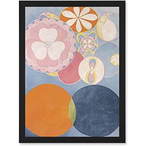 Artery8 Hilma Af Klint Group IV No 2 Ten Largest Youth Abstract Artwork Framed Wall Art Print A4 Artery8 Hilma Af Klint Group IV No 2 Ten Largest Youth Abstract Artwork Framed Wall Art Print A4