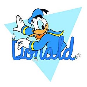 Komar Disney Wall Picture Donald Duck Triangle Children's Room Decoration Art Print Size 30 x 40 cm (Width x Height) Without Frame WB023-30 x 40 cm Komar Disney Wall Picture Donald Duck Triangle Children's Room Decoration Art Print Size 30 x 40 cm (Width x Height) Without Frame WB023-30 x 40 cm