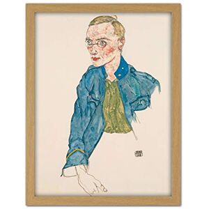 Fine Art Prints Egon Schiele One Year Volunteer Lance Corporal Large Framed Art Print Poster Wall Decor 18x24 Fine Art Prints Egon Schiele One Year Volunteer Lance Corporal Large Framed Art Print Poster Wall Decor 18x24