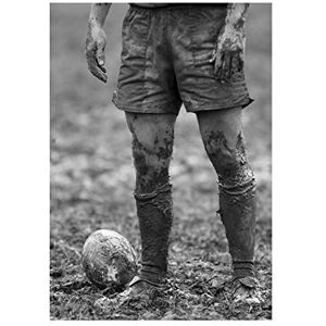 Wee Blue Coo Dt Ball Rugby Mud Bowl Print Frame Wooden Framed Picture Poster Art F12X287 Wee Blue Coo Dt Ball Rugby Mud Bowl Print Frame Wooden Framed Picture Poster Art F12X287