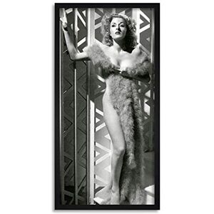 Wee Blue Coo Greta Garbo Movie Star Long Panel Framed Wall Art Print Wee Blue Coo Greta Garbo Movie Star Long Panel Framed Wall Art Print