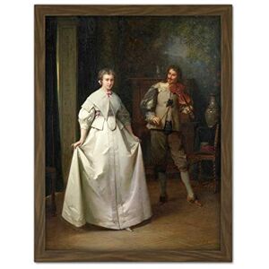 Artery8 Aima Gabriel Adolphe Bourgoin The Dance Painting Artwork Framed Wall Art Print 18X24 Inch Artery8 Aima Gabriel Adolphe Bourgoin The Dance Painting Artwork Framed Wall Art Print 18X24 Inch
