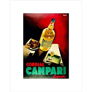 Wee Blue Coo Advert Drink Alcohol Liquor Bottle Cordial Milan Italy Wall Art Print Wee Blue Coo Advert Drink Alcohol Liquor Bottle Cordial Milan Italy Wall Art Print