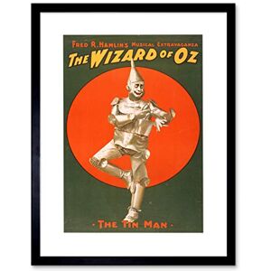 Wee Blue Coo THEATRE PLAY MUSICAL WIZARD OZ HAMLIN TIN MAN BROADWAY FRAMED PRINT F97X6574 Wee Blue Coo THEATRE PLAY MUSICAL WIZARD OZ HAMLIN TIN MAN BROADWAY FRAMED PRINT F97X6574