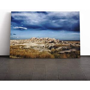 Big Box Art Canvas Print Wall Art Landscape Badlands South Dakota USA Mounted & Stretched Box Frame Picture Home Decor for Kitchen, Living Room, Bedroom, Hallway, Multi-Colour, 20x14 Inch Big Box Art Canvas Print Wall Art Landscape Badlands South Dakota USA Mounted & Stretched Box Frame Picture Home Decor for Kitchen, Living Room, Bedroom, Hallway, Multi-Colour, 20x14 Inch