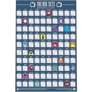 100 Box Sets Scratch Off Bucket List Poster Multi GR630008 100 Box Sets Scratch Off Bucket List Poster Multi GR630008