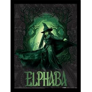 Pyramid Official Wicked 2 Collector Print – (Elphaba Glow) Premium Decorative Art for Theatre Lovers & Collectors 30cm x 40cm Framed Poster Pyramid Official Wicked 2 Collector Print – (Elphaba Glow) Premium Decorative Art for Theatre Lovers & Collectors 30cm x 40cm Framed Poster