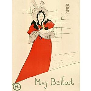 Artery8 Toulouse-Lautrec Irish Singer May Belfort Painting Art Print Canvas Premium Wall Decor Poster Mural Artery8 Toulouse-Lautrec Irish Singer May Belfort Painting Art Print Canvas Premium Wall Decor Poster Mural