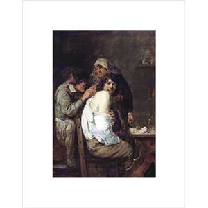 Wee Blue Coo PAINTING PORTRAIT GROUP BROUWER THE BACK OPERATION FRAMED ART PRINT B12X12698 Wee Blue Coo PAINTING PORTRAIT GROUP BROUWER THE BACK OPERATION FRAMED ART PRINT B12X12698