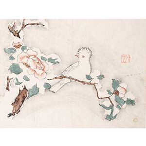 Artery8 Zhengyan Shi Zhu Zhai Bird In Tree Chinese Painting Premium Wall Art Canvas Print 18X24 Inch Artery8 Zhengyan Shi Zhu Zhai Bird In Tree Chinese Painting Premium Wall Art Canvas Print 18X24 Inch