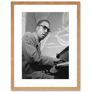 Wee Blue Coo Music Photo Portrait Jazz Legend Thelonious Monk Pianist Framed Wall Art Print Wee Blue Coo Music Photo Portrait Jazz Legend Thelonious Monk Pianist Framed Wall Art Print