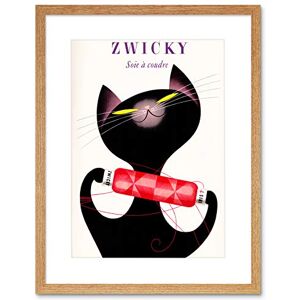 Wee Blue Coo Vintage Black Cat Advert New Art Picture Framed Wall Art Print Wee Blue Coo Vintage Black Cat Advert New Art Picture Framed Wall Art Print