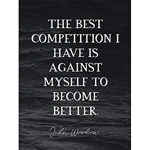 Artery8 Slate Quote John Wooden Competition Better Basketball Coach Unframed Wall Art Print Poster Home Decor Premium Artery8 Slate Quote John Wooden Competition Better Basketball Coach Unframed Wall Art Print Poster Home Decor Premium