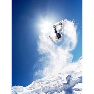 Wee Blue Coo Photograph Sport Snowboarding Jump Air Sun Snow Art Print Poster Wall Decor 12X16 Inch Wee Blue Coo Photograph Sport Snowboarding Jump Air Sun Snow Art Print Poster Wall Decor 12X16 Inch