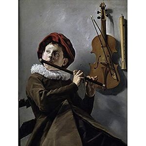 Artery8 Judith Leyster Boy Playing Flute Music Painting Unframed Wall Art Print Poster Home Decor Premium Artery8 Judith Leyster Boy Playing Flute Music Painting Unframed Wall Art Print Poster Home Decor Premium