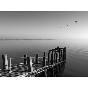 Artery8 Warby Wooden Jetty End Southend on Sea Pier Photo Premium Wall Art Canvas Print 18X24 Inch Artery8 Warby Wooden Jetty End Southend on Sea Pier Photo Premium Wall Art Canvas Print 18X24 Inch