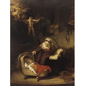 Fine Art Prints Harmensz Van Rijn Rembrandt The Holy Family With Angels Art Print Canvas Premium Wall Decor Poster Mural Fine Art Prints Harmensz Van Rijn Rembrandt The Holy Family With Angels Art Print Canvas Premium Wall Decor Poster Mural