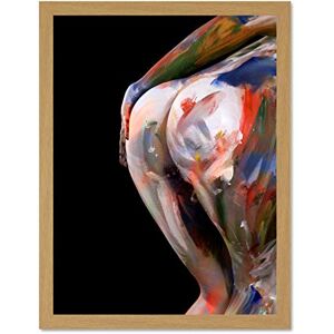 Wee Blue Coo Dt Naked Art Nude Painted Girl Art Large Framed Art Print Poster Wall Decor 18x24 inch Wee Blue Coo Dt Naked Art Nude Painted Girl Art Large Framed Art Print Poster Wall Decor 18x24 inch