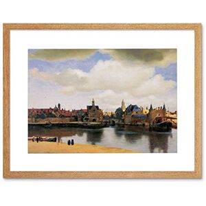 Wee Blue Coo Johannes Vermeer View Of Delft Old Master Painting Framed Print Picture F12X457 Wee Blue Coo Johannes Vermeer View Of Delft Old Master Painting Framed Print Picture F12X457