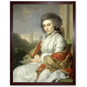 Artery8 Tischbein Portrait Cornelia Rijdenius Painting Art Print Framed Poster Wall Decor 12x16 inch Artery8 Tischbein Portrait Cornelia Rijdenius Painting Art Print Framed Poster Wall Decor 12x16 inch