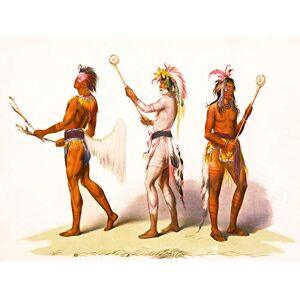 Wee Blue Coo Paintings Drawing Sport Native American Indian Lacrosse Ball Game Canvas Print Wee Blue Coo Paintings Drawing Sport Native American Indian Lacrosse Ball Game Canvas Print