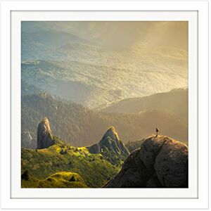 Fine Art Prints Marcu Unspoilt Wilderness Ciucas Peak Romania Photo Square Wooden Framed Wall Art Print Picture 16X16 Inch Fine Art Prints Marcu Unspoilt Wilderness Ciucas Peak Romania Photo Square Wooden Framed Wall Art Print Picture 16X16 Inch