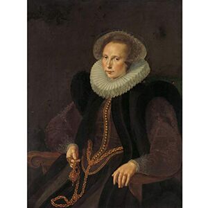 Artery8 Ketel Griete Van Rhijn Wife Van Neck Painting Unframed Wall Art Print Poster Home Decor Premium Artery8 Ketel Griete Van Rhijn Wife Van Neck Painting Unframed Wall Art Print Poster Home Decor Premium